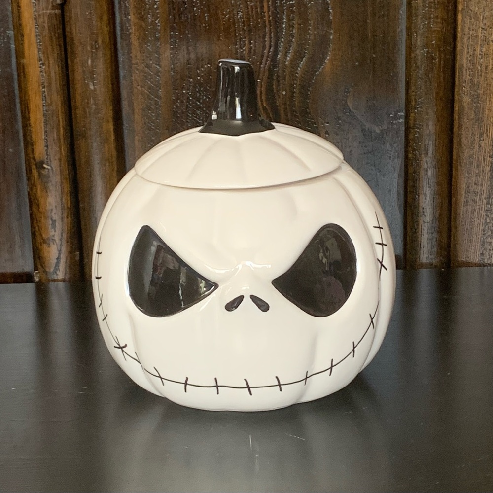Nightmare Before Christmas Jack Skellington Jack O’ Lantern Cookie Jar Canister